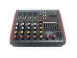 Mixer audio cu 6 canale activ USB BT