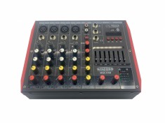 Mixer audio cu 6 canale activ USB BT foto