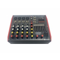 Mixer audio cu 6 canale activ USB BT