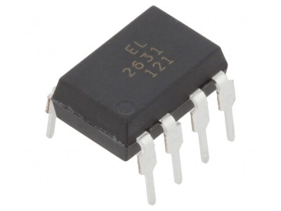 Optocuplor THT 5kV 10Mbps DIP8 foto