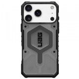 Husa MagSafe pentru Apple iPhone 17 Pro Max, Urban Armor Gear, Pathfinder Clear, Gri