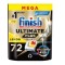 finish Ultimate Plus Lamaie 72 Tablete Detergent Masina Spalat Vase