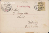 HST CP284 Carte poștală 1904 adresată George Ilea avocat Memorandum 1892, Circulata, Printata