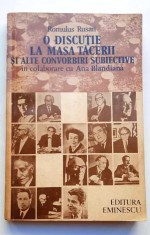 O discutie la Masa Tacerii si alte convorbiri ... - Romulus Rusan, Ana Blandiana