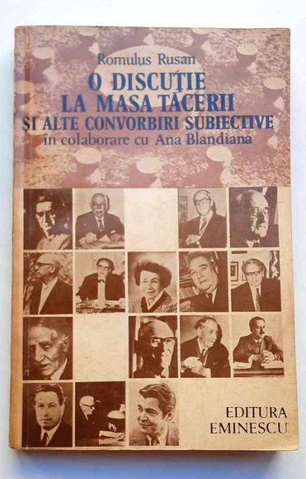 O discutie la Masa Tacerii si alte convorbiri ... - Romulus Rusan, Ana Blandiana