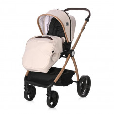 Carucior set 3 in 1 Lorelli Infinity pana la 22 kg Beige Sand