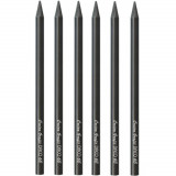 Set 6 Creioane Grafit DACO, Mina 6B, Corp din Grafit, Creioane Desen 6B, Creioane Grafit 6B, Creioane Tehnice, Set Creioane Grafit, Creion Grafit 6B,