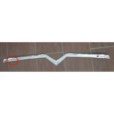 Ornament capota fata Citroen C4 (La/Lc), 10.2004-09.2008, parte montare cromat, 232903-1, Aftermarket CLEMA RUPTA foto