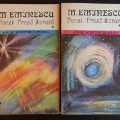 Poezii. Proză literară (2 vol.) - M. Eminescu