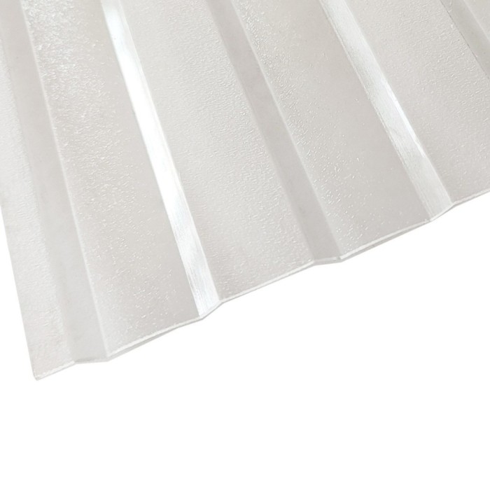 Policarbonat solid, rola, trapez, opal, 50000 x 1260 x 1 mm