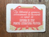 Calendar Editura de Stat pentru literatura politica an 1959 / CD1P
