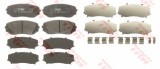 Set placute frana,frana disc MAZDA CX-7 (ER) (2006 - 2016) TRW GDB3471