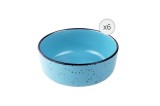 SET 6 BOLURI CEREALE CERAMICA 16 CM, ELECTRA, ART OF