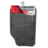 Covorase Auto Universale Ajustabile PVC Negru Carguard - Protectie Podea, Compatibile Majoritate Autoturisme, 68x44/44x34cm