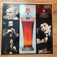 HOT JAZZ - COOL BEER V/A (1962,DECCA,UK) vinil vinyl