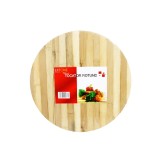 Tocator rotund Ertone, 25 cm, bambus