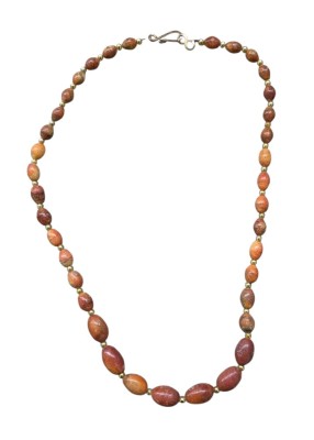 LANT VINTAGE LUCRAT MANUAL CU ELEMENTE CORAL SPONGIOS foto