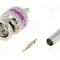 Conector BNC, 75&Omega;, tata, aurit, BELDEN - 1855ABHD3