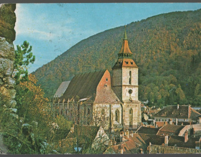 CPI B 11569 CARTE POSTALA - BRASOV, BISERICA NEAGRA foto