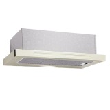 Hota incorporabila telescopica INES BEIGE 60CM 2 motoare, Nuova Cucina