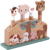 2Kids Toys Pop-up Toy Farm jucărie cu activități 12m+ 1 buc