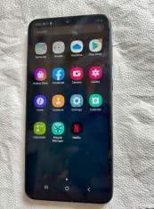 Samsung A20 negru ecran mare 6,4 inch foto