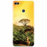 Husa silicon pentru Huawei Y9 2018, Hill Top Tree Golden Light