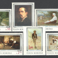 Romania.1977 70 ani moarte N.Grigorescu-Pictura YR.622