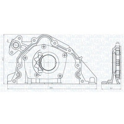 Pompa ulei Citroen C4 Coupe (La), C4 Grand Picasso I (Ua), C4 I (Lc), C4 Picasso I (Mpv) (Ud), C5 I (Dc), C5 I Break (De), C5 2 (Rc), C5 2 Box / Esta foto