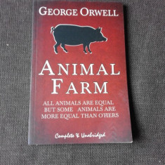 ANIMAL FARM - GEORGE ORWELL (CARTE IN LIMBA ENGLEZA)