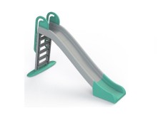 Tobogan pentru copii MyKids 243 cm, gri-turcoaz, interior/exterior