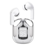 Casti wireless Bluetooth ZENDY&trade; Buds Ultrapods ALB, Casti In Ear, Active Noise Cancelling