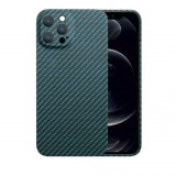 Cumpara ieftin Husa Cover Hard Carbon Fiber pentru iPhone 13 Pro Albastru