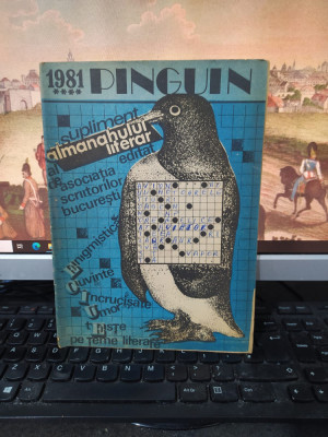 Pinguin, supliment Almanahul Literar, parodii de Toma Michinici nr. 4/1981 039 foto