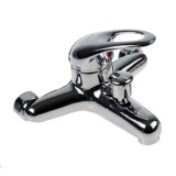 Baterie perete pentru cada, FOXMAG24, Inox, monocomanda