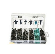 Set clipsuri auto universale 120 bucati