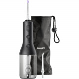 Cumpara ieftin Irigator bucal Philips Sonicare Power Flosser 3000 HX3806/33, Tehnologie QuadStream, 2 moduri de curatare, 3 intensitati, Negru