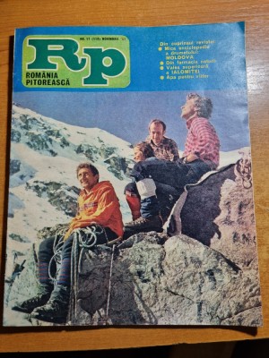 romania pitoreasca noiembrie 1981-art. rachitova hunedoara,jud. sibiu,sirnea foto