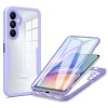Husa Techsuit ColorVerse 360 Purple + Folie Samsung Galaxy A05s