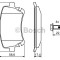 Set placute frana,frana disc VW MULTIVAN V (7HM, 7HN, 7HF, 7EF, 7EM, 7EN) (2003 - 2015) BOSCH 0 986 494 303