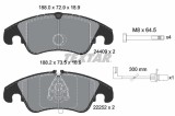 Set placute frana TEXTAR 2440903
