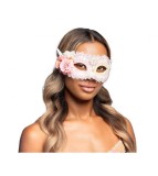 Masca carnaval Sirena, universal, roz