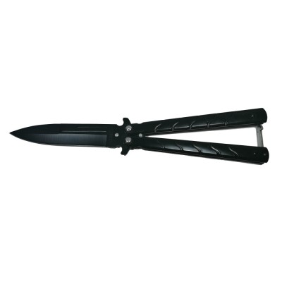Briceag fluture IdeallStore&amp;reg;, Noir-Palette, 22.5 cm, negru foto