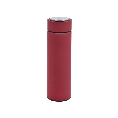 Termos izoterm cu filtru, Bordo mat, 450 ml, ATU-085552 foto