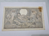 Bancnota belgia 100 fr 1943