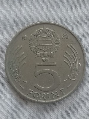 5 forint 1983 foto