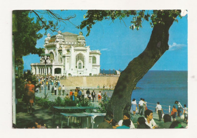 RF7 -Carte Postala- Constanta, restaurantul Cazino, circulata 1981 foto