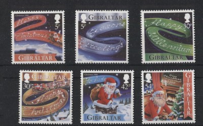Gibraltar, Craciun, 1999, MNH foto