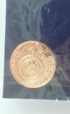 QW9 - I 20 - Insigna - tematica numismatica - Sectia Alexandria - 2018 foto