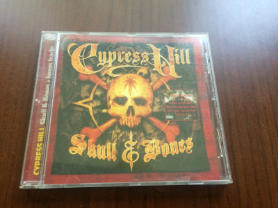 cypress hill skull &amp;amp; bones + bonus tracks 2000 cd disc muzica hip hop gangsta VG foto
